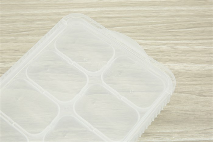 Hộp khay nhựa trữ đông đồ ăn dặm Amori Inochi HIN.KHAD.AMOR Màu Trắng