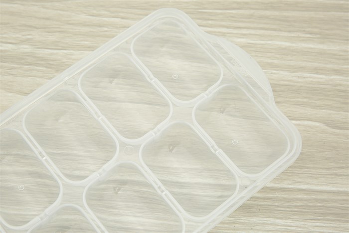 Hộp khay nhựa trữ đông đồ ăn dặm Amori Inochi HIN.KHAD.AMOR Màu Trắng