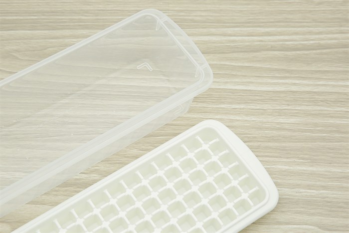 Hộp khay nhựa trữ đông Inochi Kari HIN.KHDA.84VI Màu Trắng ngà/Hồng nhạt/Xanh nhạt