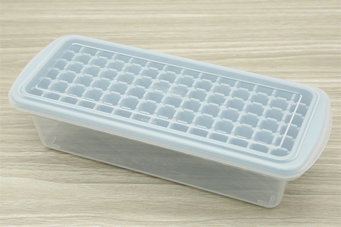 Hộp khay nhựa trữ đông Inochi Kari HIN.KHDA.84VI Màu Trắng ngà/Hồng nhạt/Xanh nhạt