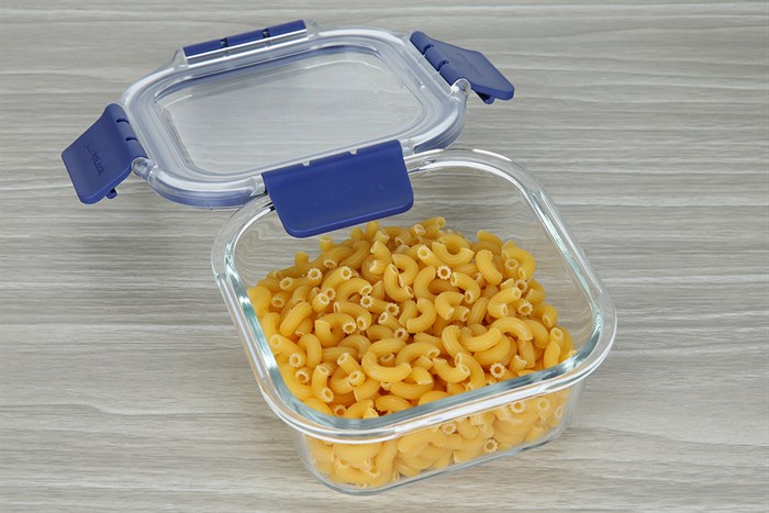 Hộp đựng thực phẩm thủy tinh 500 ml Lock&Lock LBG214BLU Màu Xanh Dương