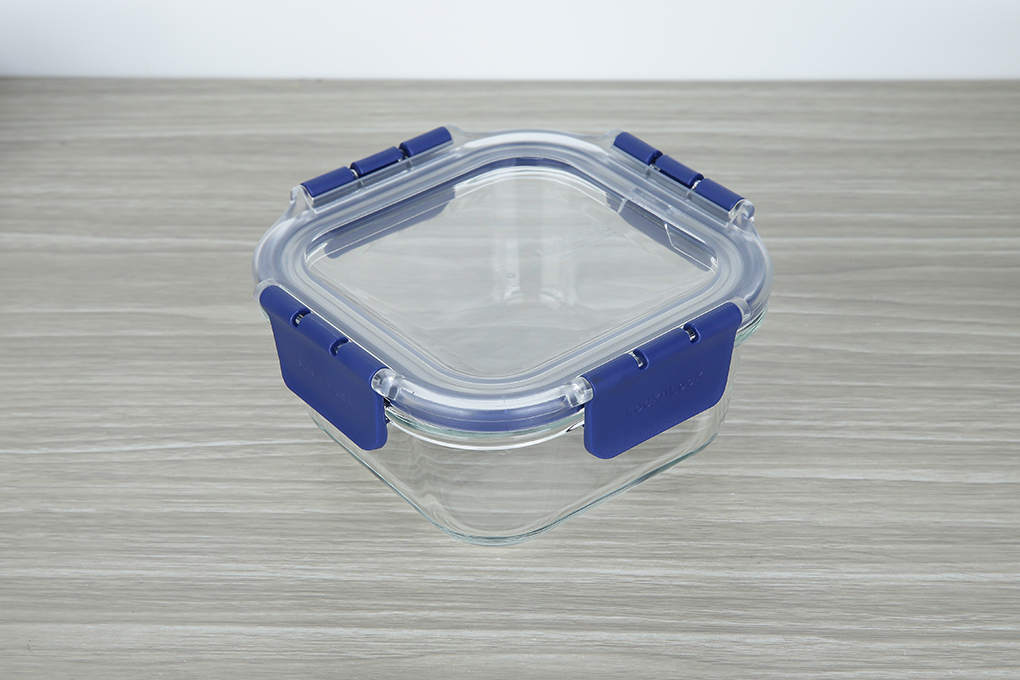 Hộp đựng thực phẩm thủy tinh 500 ml Lock&Lock LBG214BLU Màu Xanh Dương