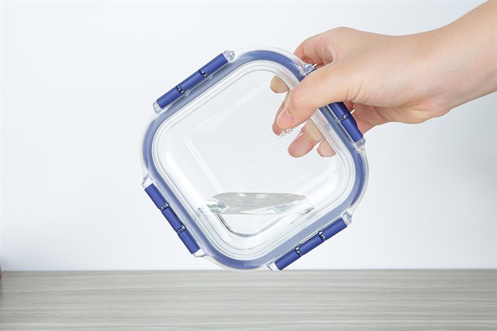 Hộp đựng thực phẩm thủy tinh 500 ml Lock&Lock LBG214BLU Màu Xanh Dương