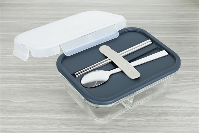 Hộp đựng cơm thủy tinh Lock&Lock LLG991CLNVY Màu Xanh Navy