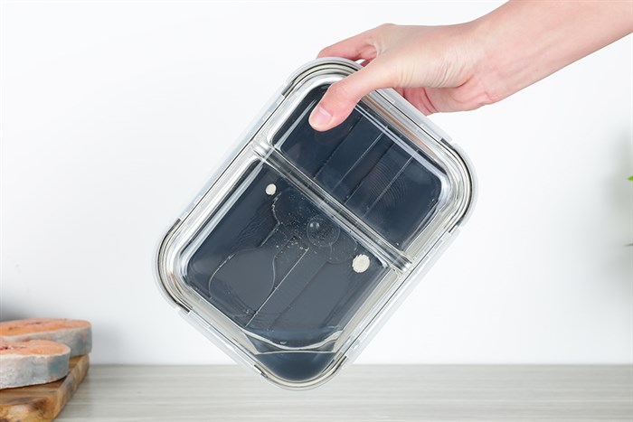 Hộp đựng cơm thủy tinh Lock&Lock LLG991CLNVY Màu Xanh Navy