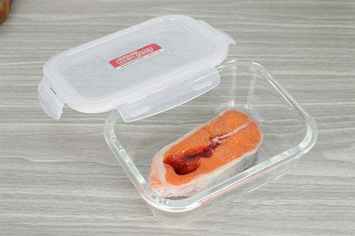 Bộ 2 hộp đựng thực phẩm thủy tinh Lock&Lock LLG428S2BLU Màu Xanh Dương