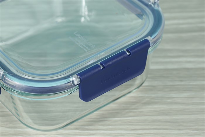 Hộp đựng thực phẩm thủy tinh Lock&Lock LBG224BLU Màu Xanh Dương