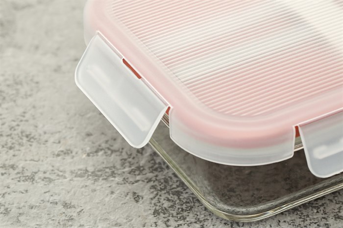 Hộp đựng cơm thủy tinh 930 ml Lock&Lock LLG991CLPIK Màu Hồng