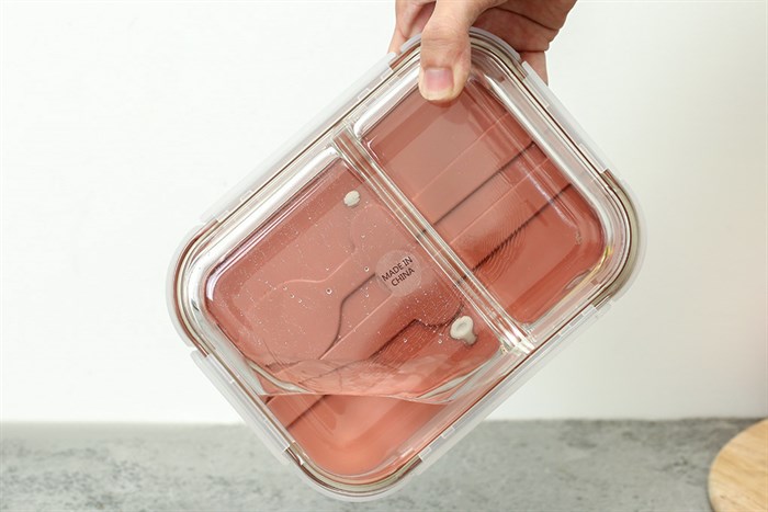 Hộp đựng cơm thủy tinh 930 ml Lock&Lock LLG991CLPIK Màu Hồng