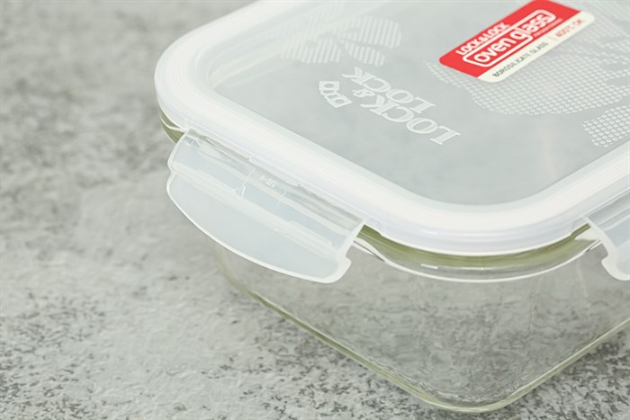 Bộ 3 hộp đựng thực phẩm thủy tinh Lock&Lock LLG429S3 Màu Trắng