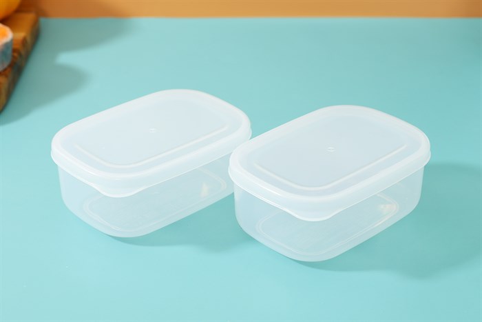 Bộ 2 hộp đựng thực phẩm nhựa 280 ml Nakaya K428 Màu Trắng