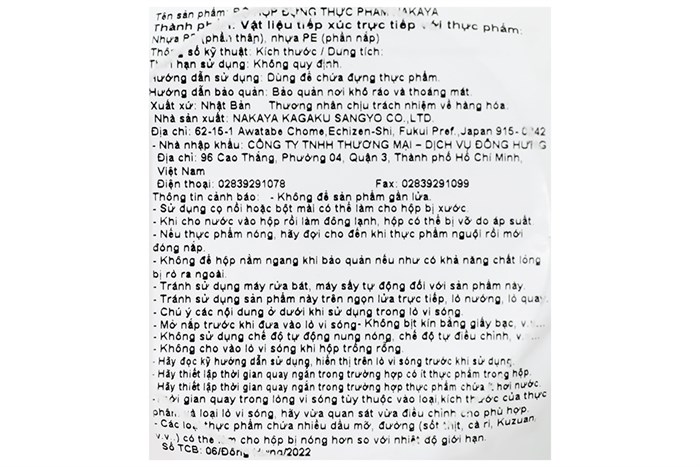 Bộ 3 hộp đựng thực phẩm nhựa 180 ml Nakaya K142 Màu Trắng