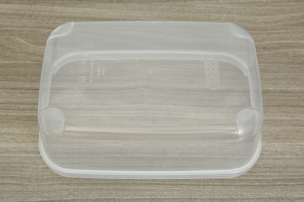 Bộ 3 hộp đựng thực phẩm nhựa 500 - 1000 - 2000 ml Inochi Hokkaido HIN.HOCN.BO02 Kem Màu Kem