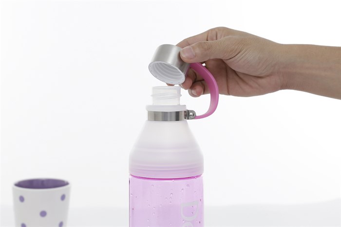 Bình đựng nước nhựa 950 ml Delites PC-001 Màu Hồng