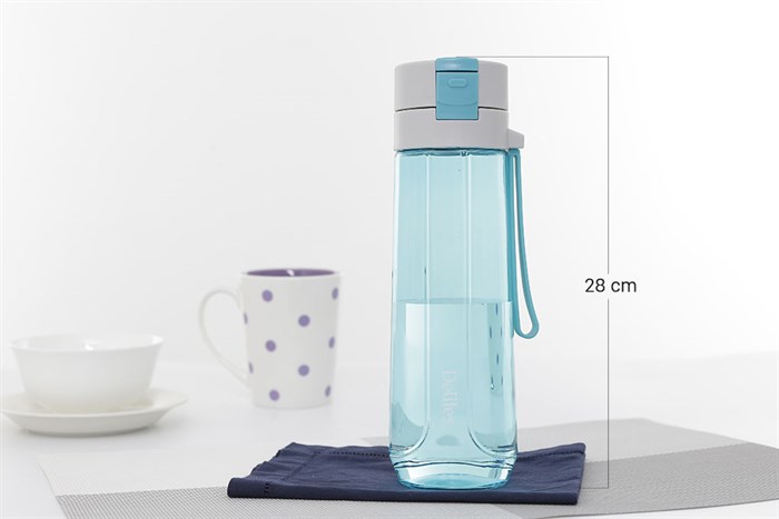 Bình đựng nước nhựa 800 ml Delites PC-002 Màu Xanh Dương