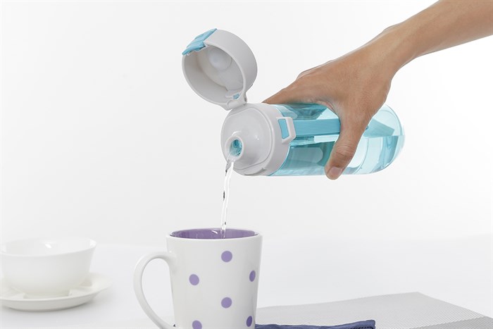 Bình đựng nước nhựa 800 ml Delites PC-002 Màu Xanh Dương