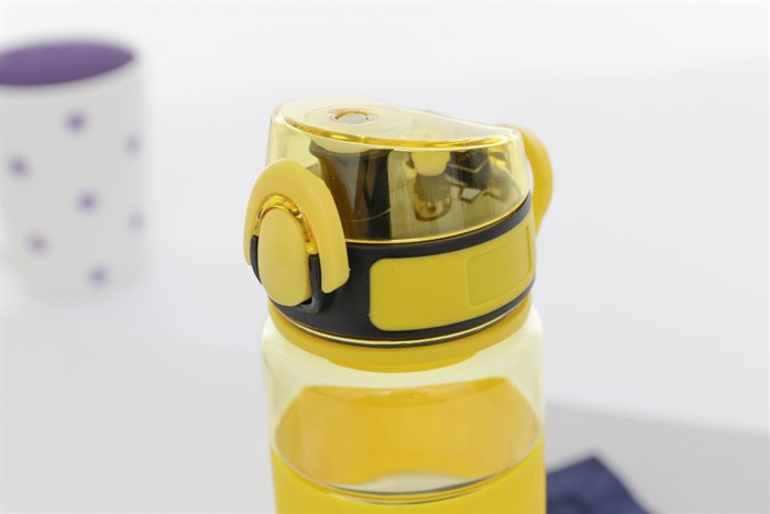 Bình đựng nước nhựa 470 ml DMX-PC003 Màu Vàng