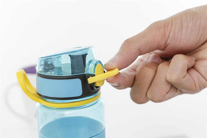 Bình đựng nước nhựa 470 ml DMX-PC003 Màu Xanh Dương