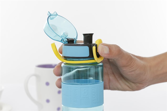 Bình đựng nước nhựa 470 ml DMX-PC003 Màu Xanh Dương