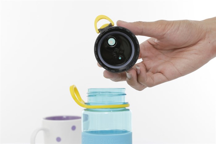 Bình đựng nước nhựa 470 ml DMX-PC003 Màu Xanh Dương