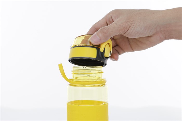 Bình đựng nước nhựa 470 ml DMX-PC003 Màu Vàng