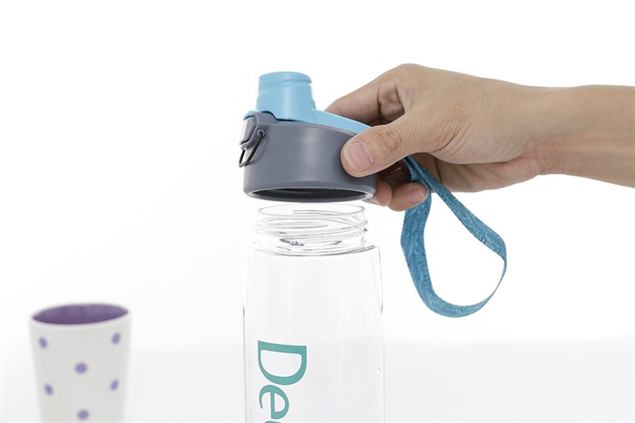 Bình đựng nước nhựa 900 ml Delites PC-006 Màu Xanh Dương