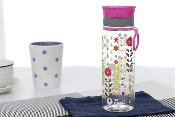 Bình đựng nước nhựa 575 ml Pioneer PP001 Màu Hồng