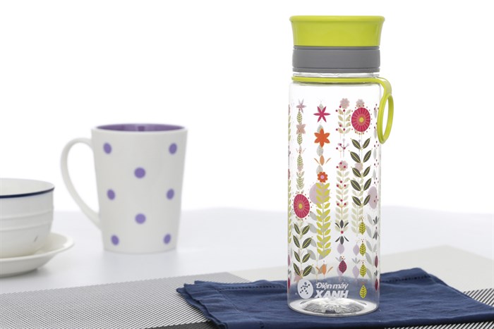 Bình đựng nước nhựa 575 ml Pioneer PP001 Màu Xanh lá