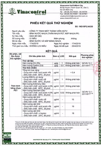 Bình đựng nước nhựa 575 ml Pioneer PP002 Màu Xanh lá