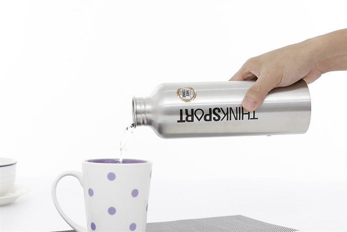 Bình đựng nước inox 750 ml DMX BG004 Màu Inox