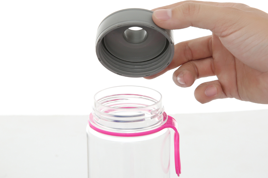 Bình đựng nước nhựa 575 ml Pioneer PP001A Màu Hồng