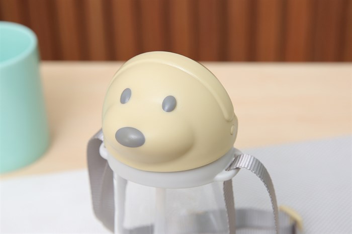 Bình đựng nước nhựa 460 ml DMX DL-19602-B Màu Trắng