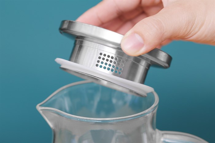 Bình đựng nước thủy tinh borosilicate 1.5 lít BHX LHB-WJ-01 Màu Trắng