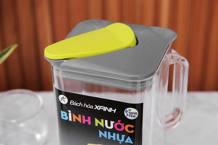 Bình đựng nước nhựa 2.2 lít BHX PN446-PS Màu Xanh lá