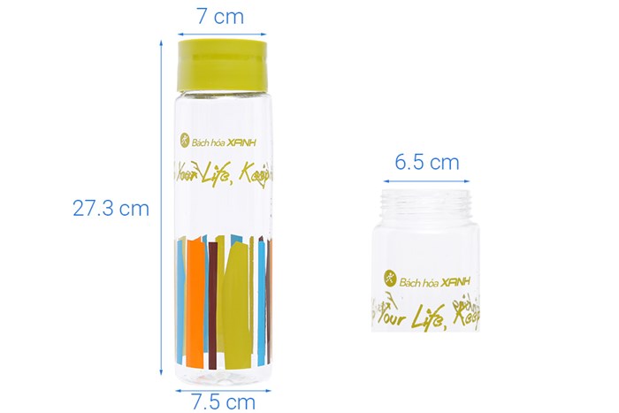 Bình đựng nước nhựa 1.050 lít BHX PNP3502/3E Màu Xanh lá