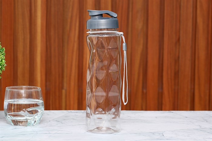 Bình đựng nước nhựa 1 lít Tự Lập TL1-6017 Màu Xám