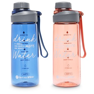 Bình đựng nước nhựa 670 ml BHX XL-1912