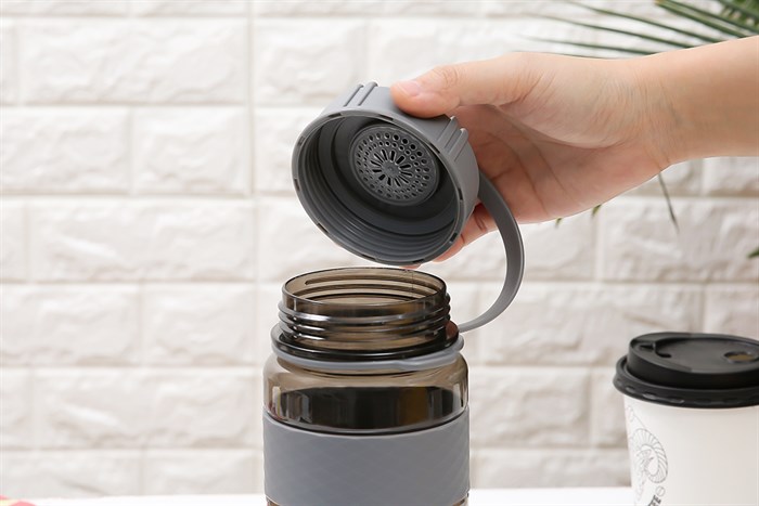 Bình đựng nước nhựa 1 lít BHX DL-19621 Màu Đen