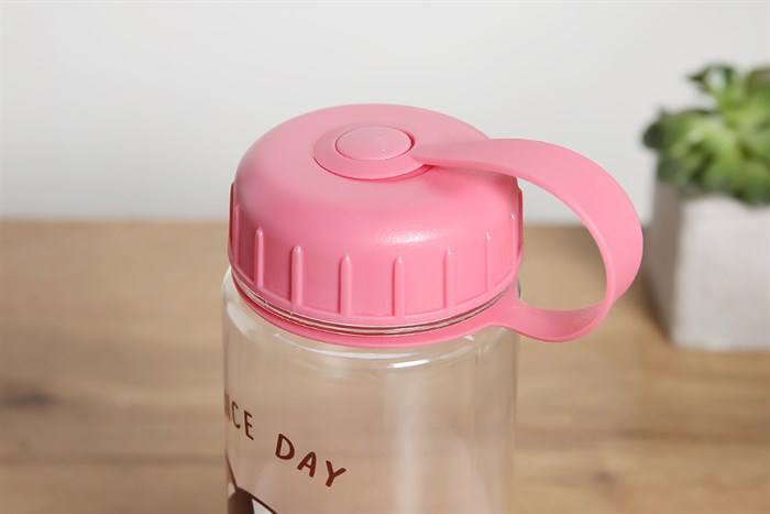 Bình đựng nước nhựa 575 ml Delites PNP3366D Màu Hồng