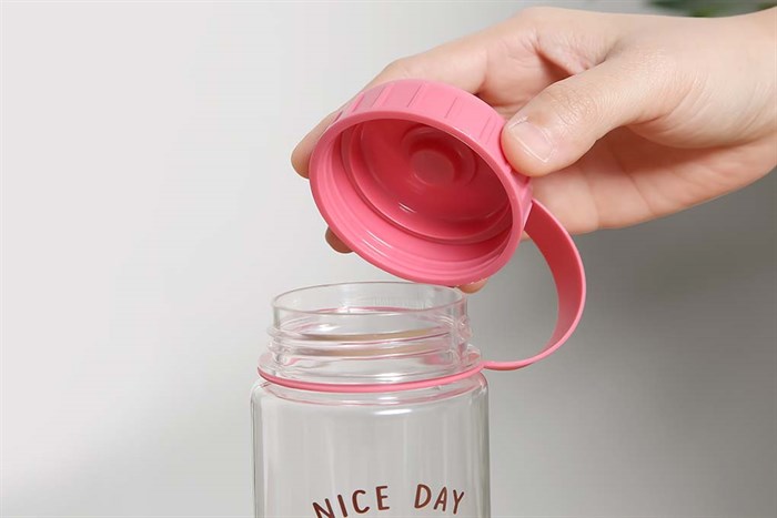 Bình đựng nước nhựa 575 ml Delites PNP3366D Màu Hồng