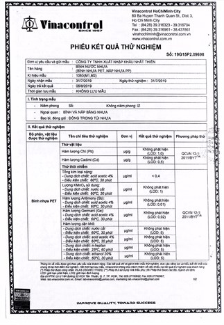 Bình đựng nước nhựa 600 ml Delites PNP3350/13E Màu Xanh lá
