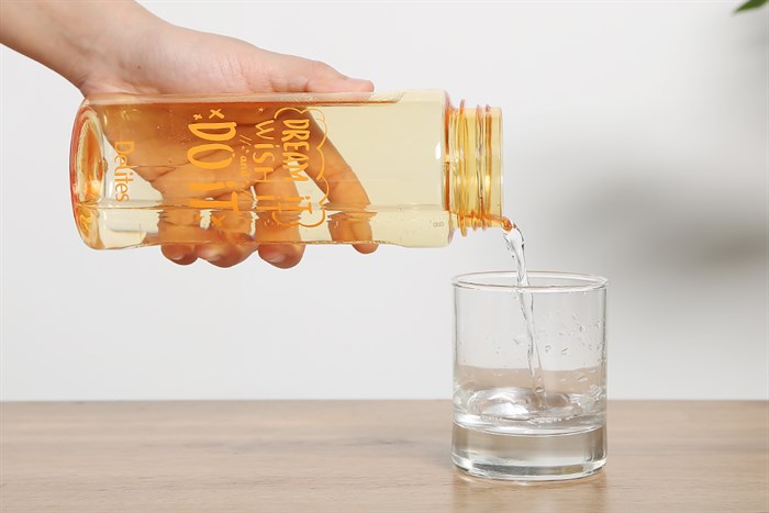 Bình đựng nước nhựa 600 ml Delites PNP3350/13E Màu Cam