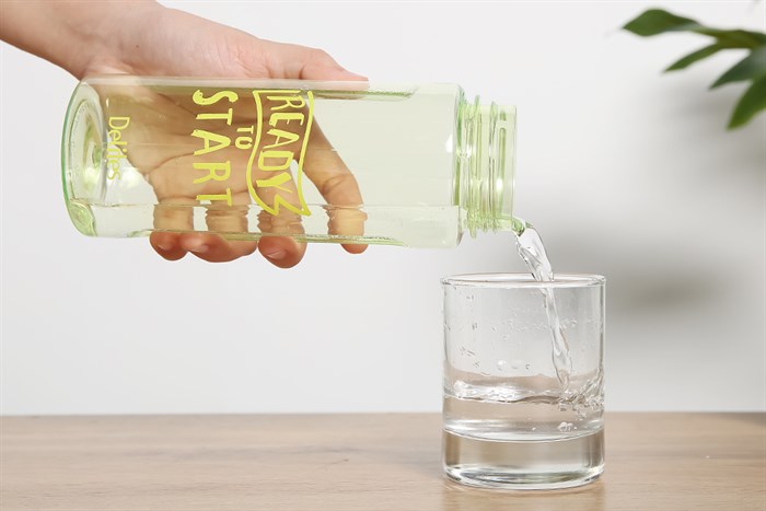 Bình đựng nước nhựa 600 ml Delites PNP3350/13E Màu Xanh lá