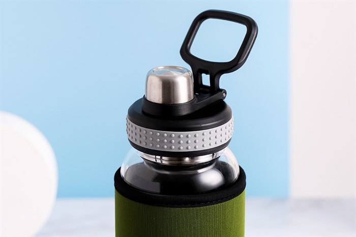 Bình đựng nước thủy tinh 850ml  Delites BL-1982 Màu Xanh lá