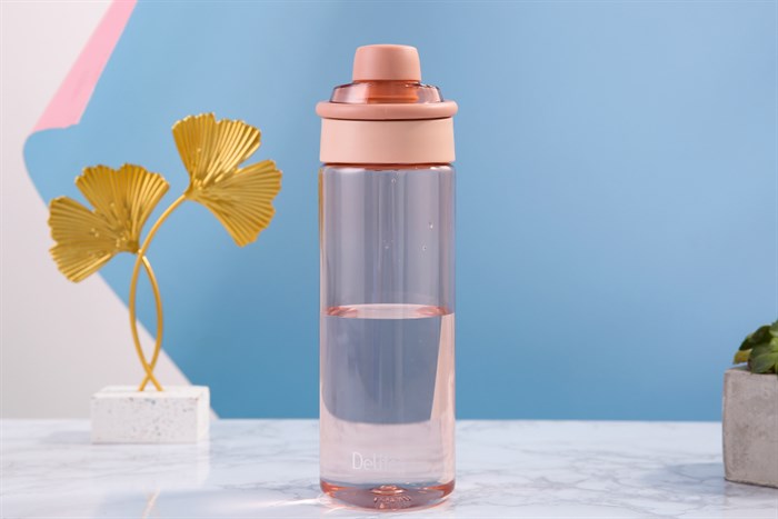Bình đựng nước nhựa Tritan 750 ml Delites XL-2057 Màu Hồng