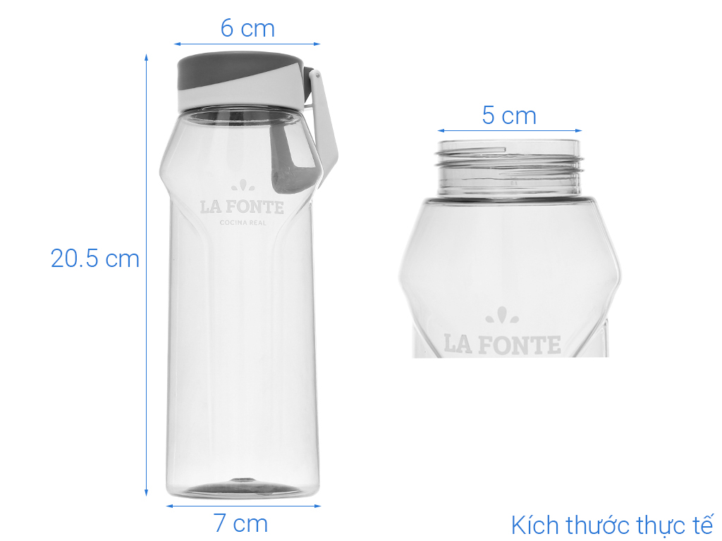 Bình đựng nước thể thao La Fonte 620 ml (giao màu ngẫu nhiên) 8
