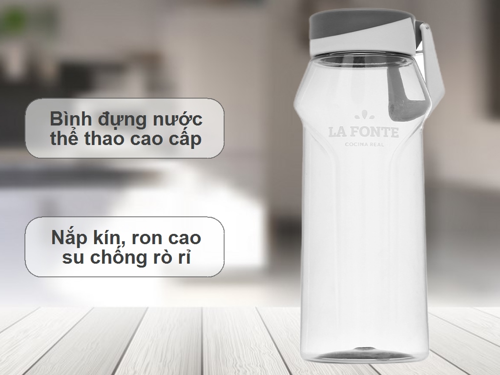 Bình đựng nước thể thao La Fonte 620 ml (giao màu ngẫu nhiên) 2