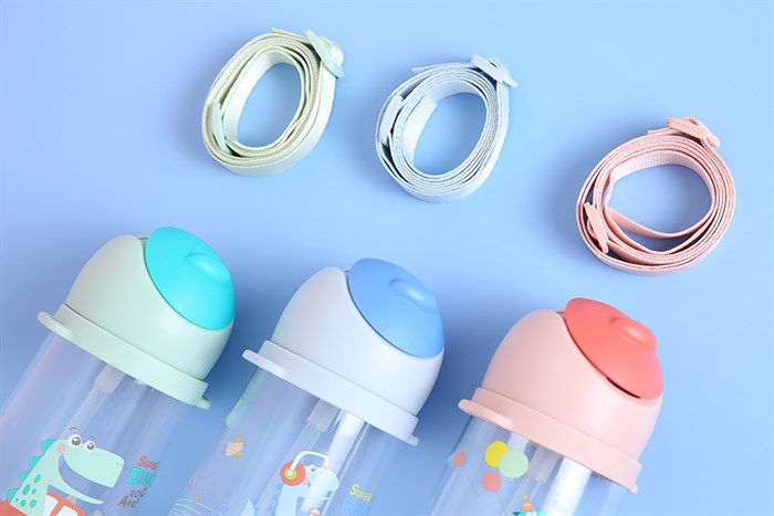 Bình đựng nước nhựa Tritan 470 ml Delites XL-2004-B Màu Hồng