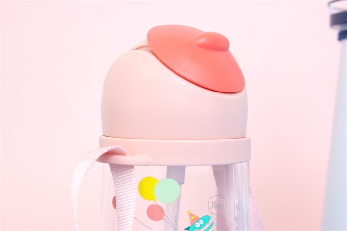 Bình đựng nước nhựa Tritan 470 ml Delites XL-2004-B Màu Hồng