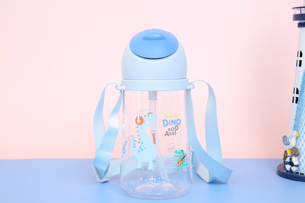 Bình đựng nước nhựa Tritan 470 ml Delites XL-2004-B Màu Xanh Dương